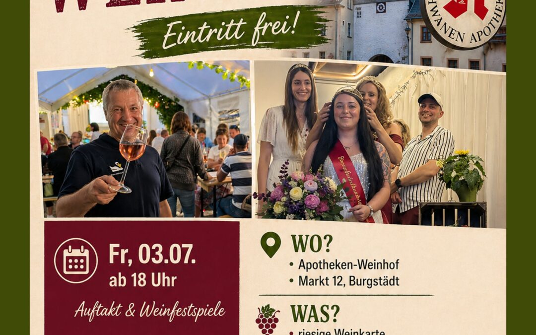 Burgstädter Weinfest – Eintritt frei